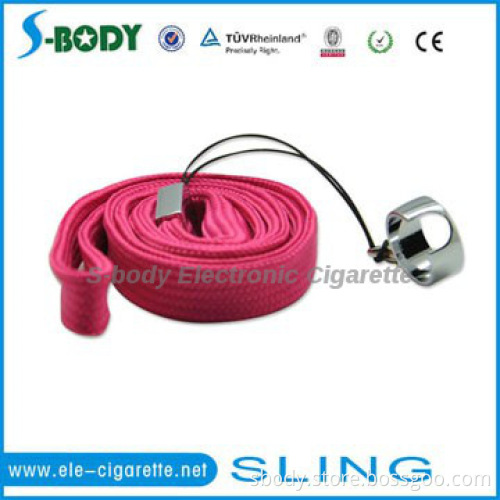 S-body Easy carrying e cig necklace E cig lanyard with o-rings